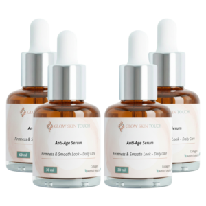 Anti-age Serum - Subscription for 12 Months (2x Bottles, 60 ml - 2,03 oz), (2x Bottles, 30 ml - 1,01 oz)